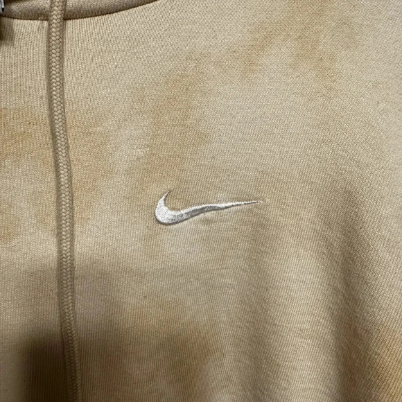 Nike Tie Dye Jersey Pullover Boxy Cropped Hoodie.     Size M - Picture 9 of 9